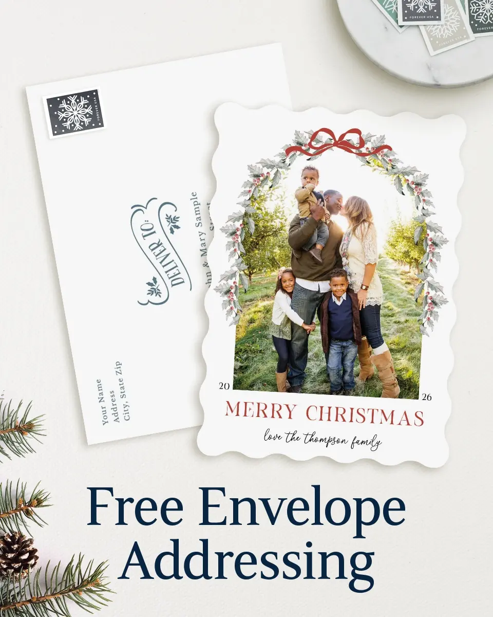Wavy Christmas Cards