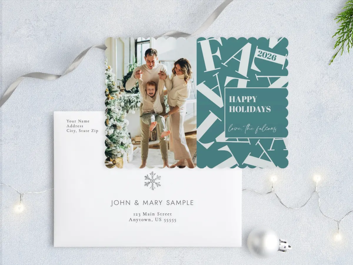 Front with Envelope Design