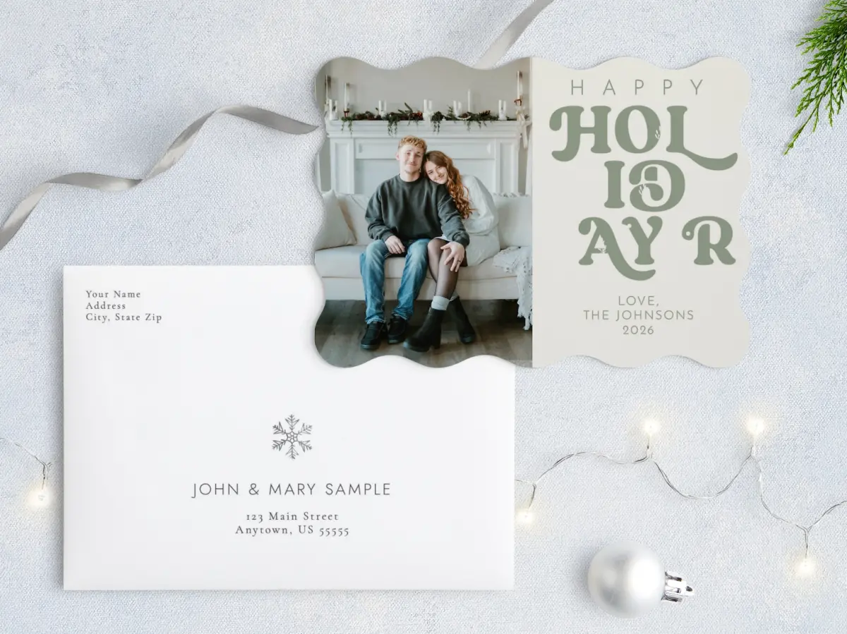 Front with Envelope Design