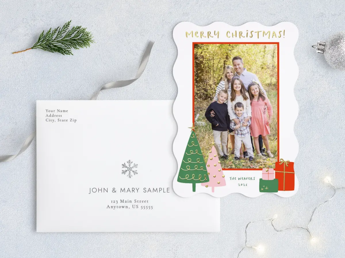 Front with Envelope Design