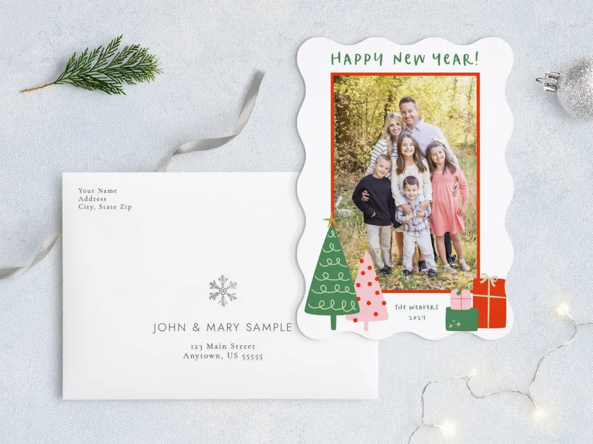 Front with Envelope Design