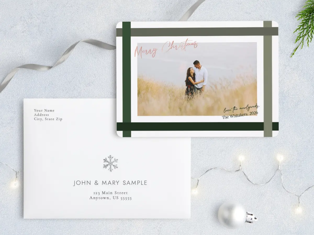 Front with Envelope Design