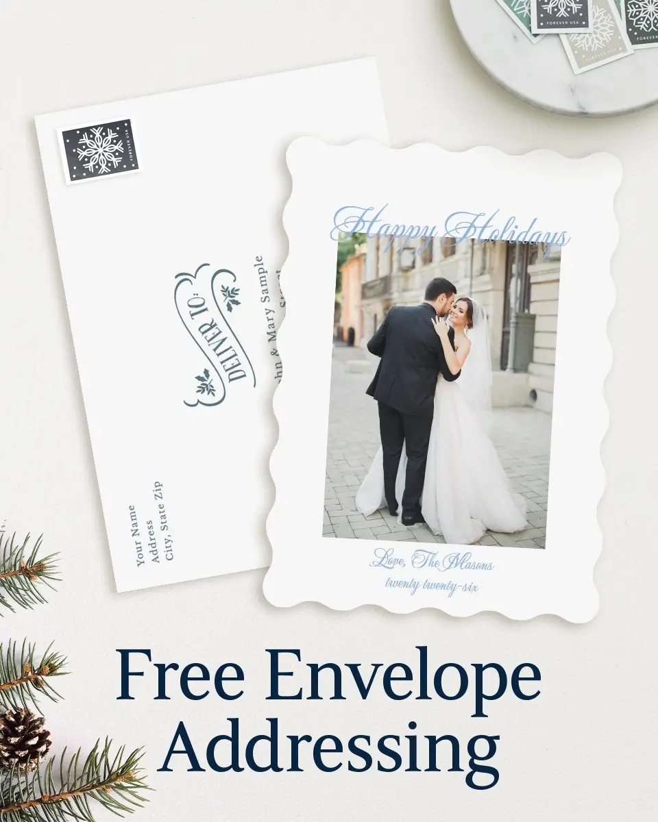 Wavy Christmas Cards