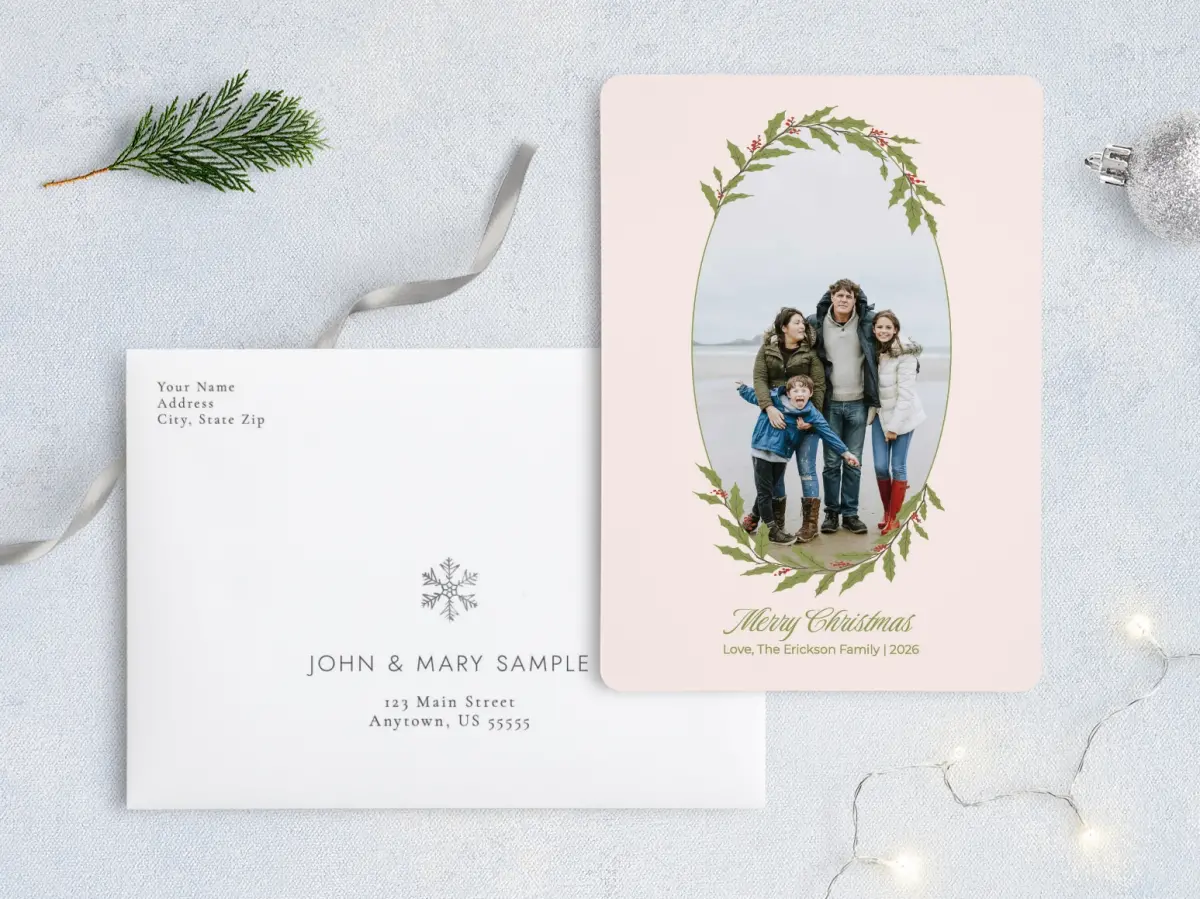 Front with Envelope Design