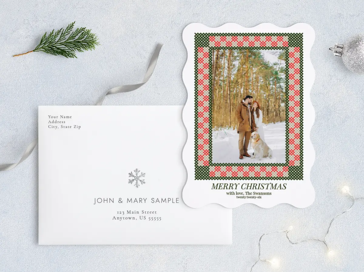 Front with Envelope Design
