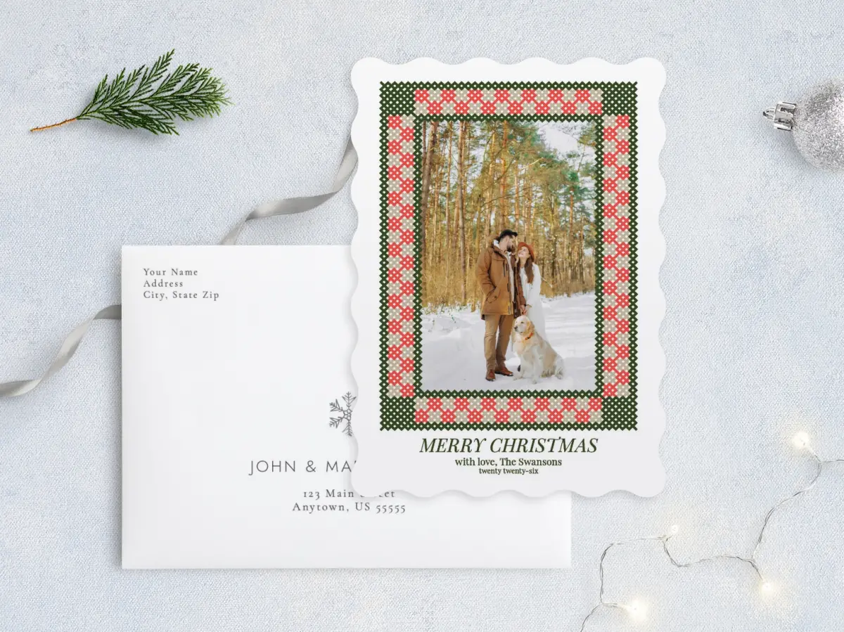 Front with Envelope Design
