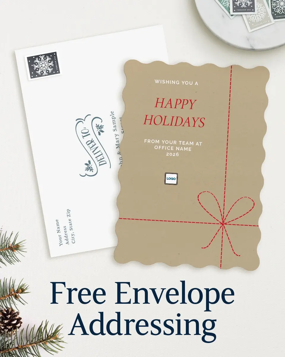 Wavy Christmas Cards