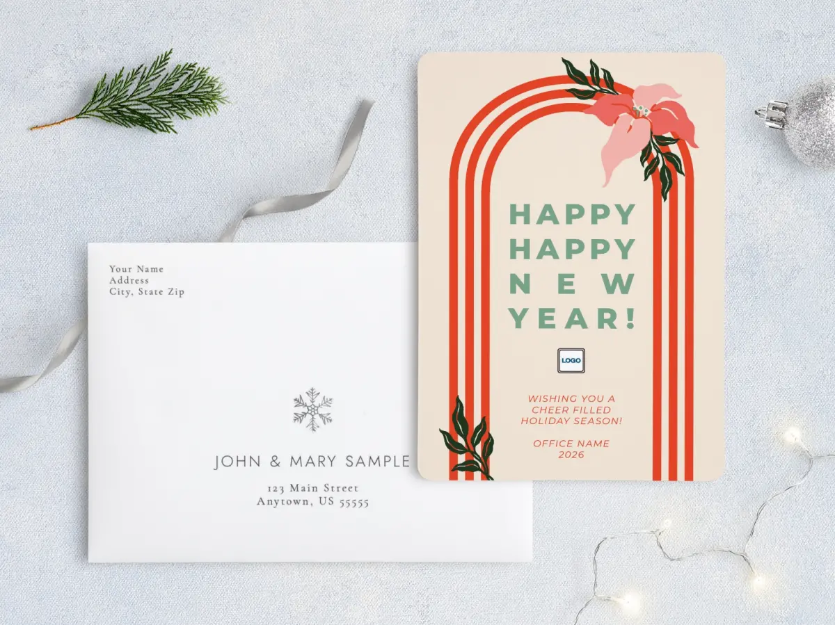 Front with Envelope Design