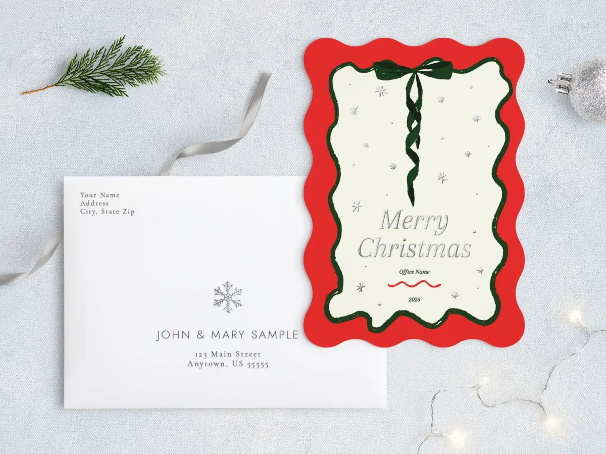 Front with Envelope Design