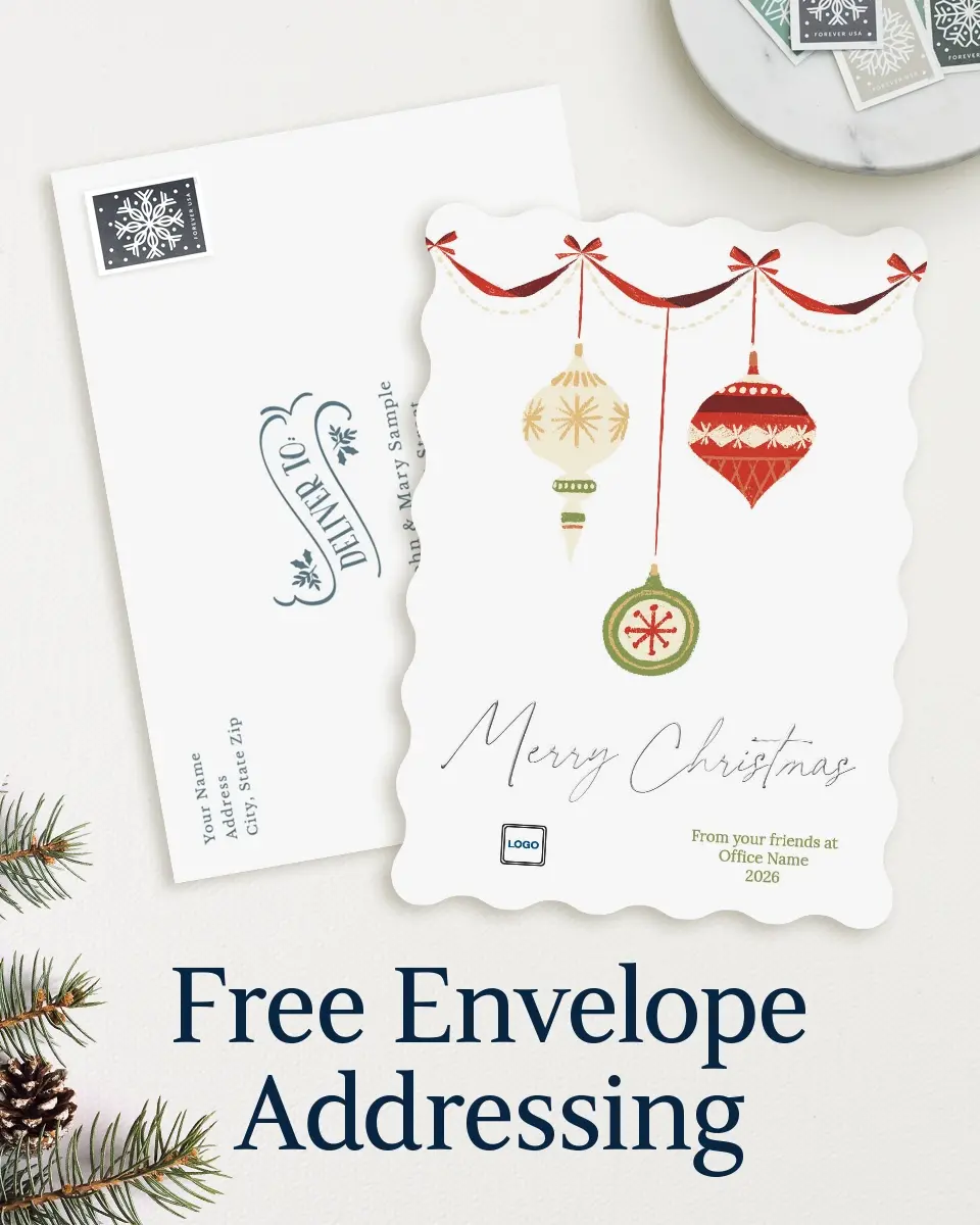 Wavy Christmas Cards