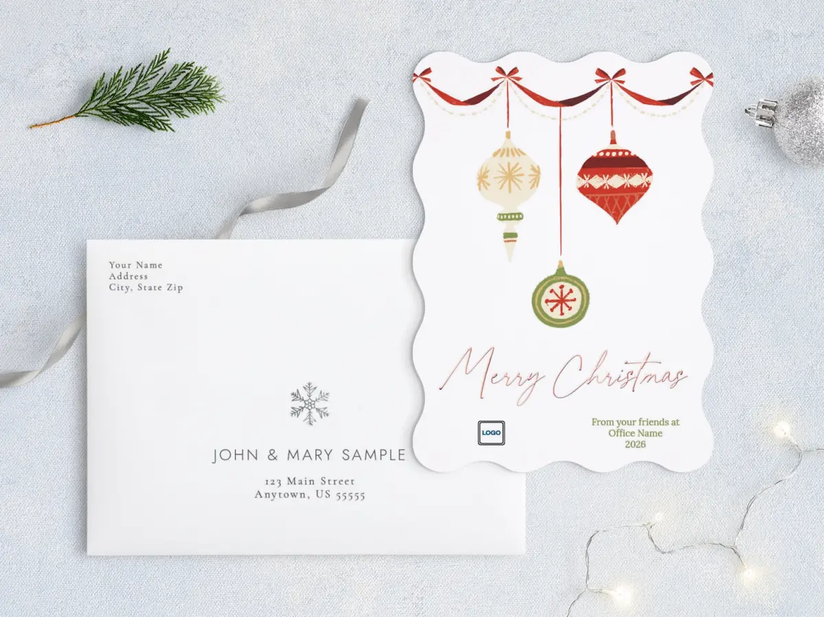 Front with Envelope Design