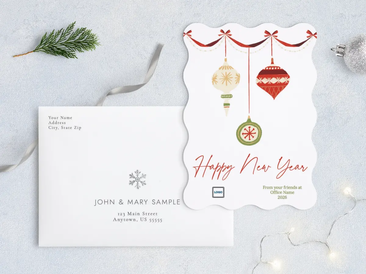 Front with Envelope Design