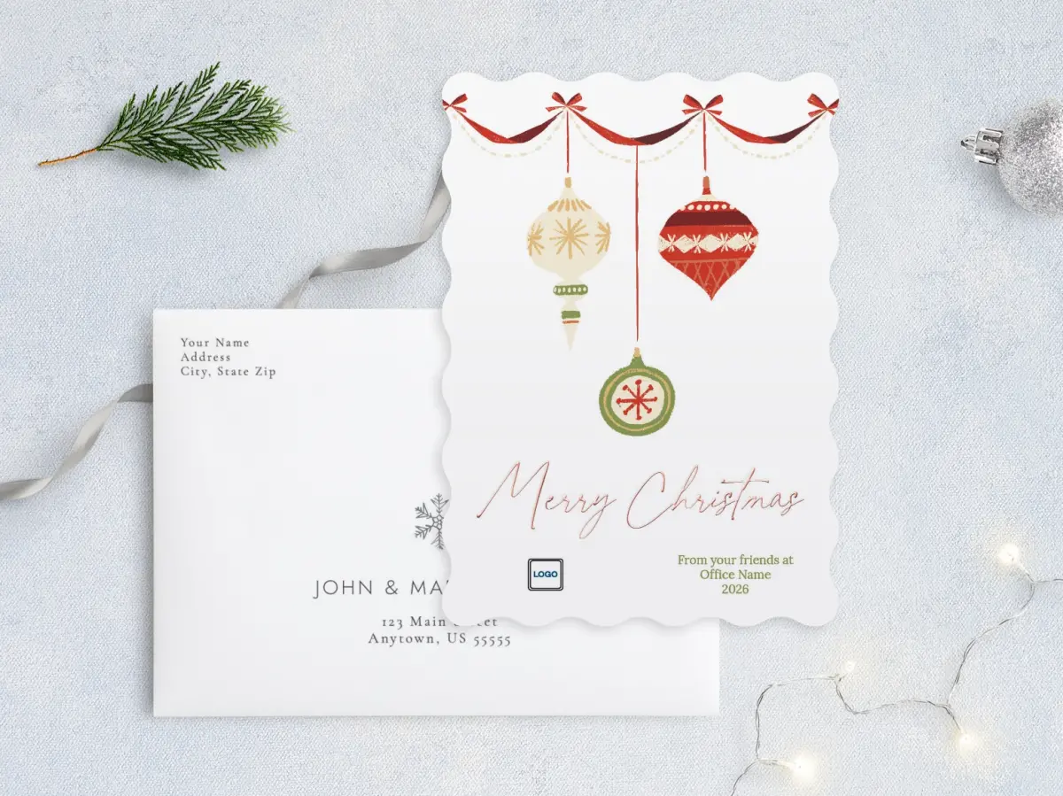 Front with Envelope Design