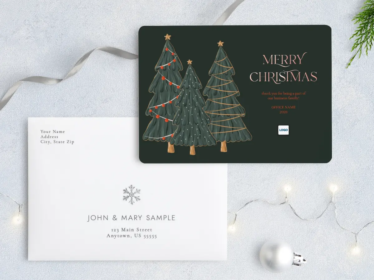 Front with Envelope Design