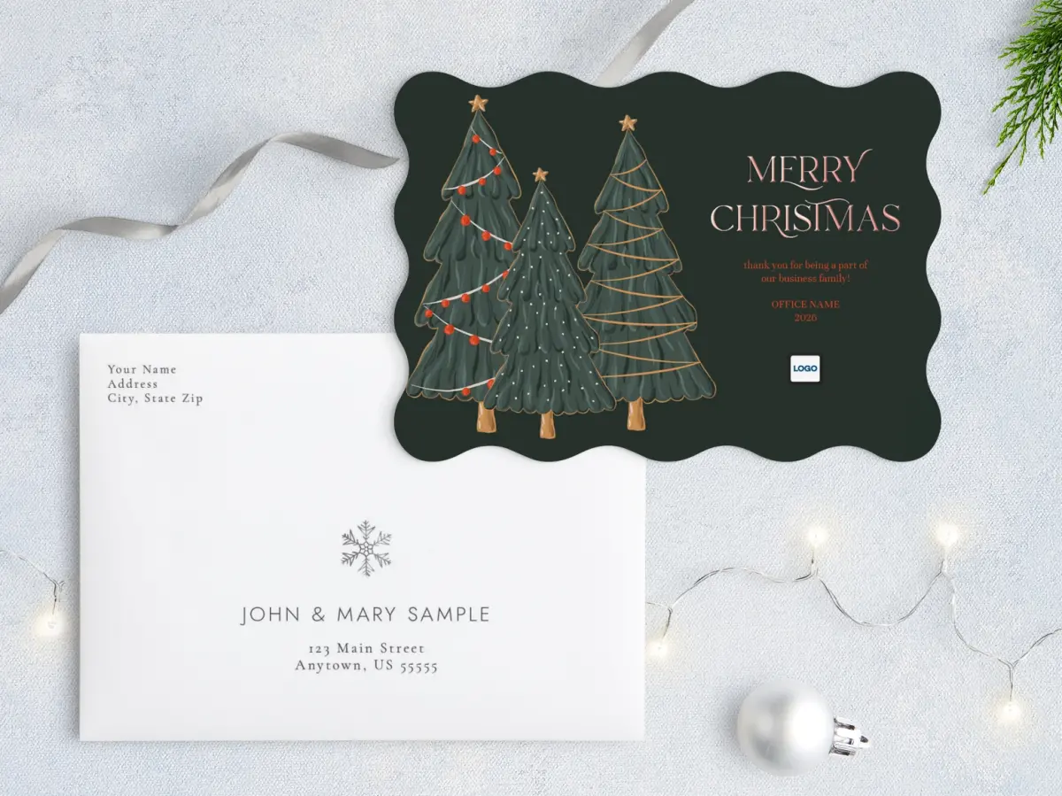 Front with Envelope Design