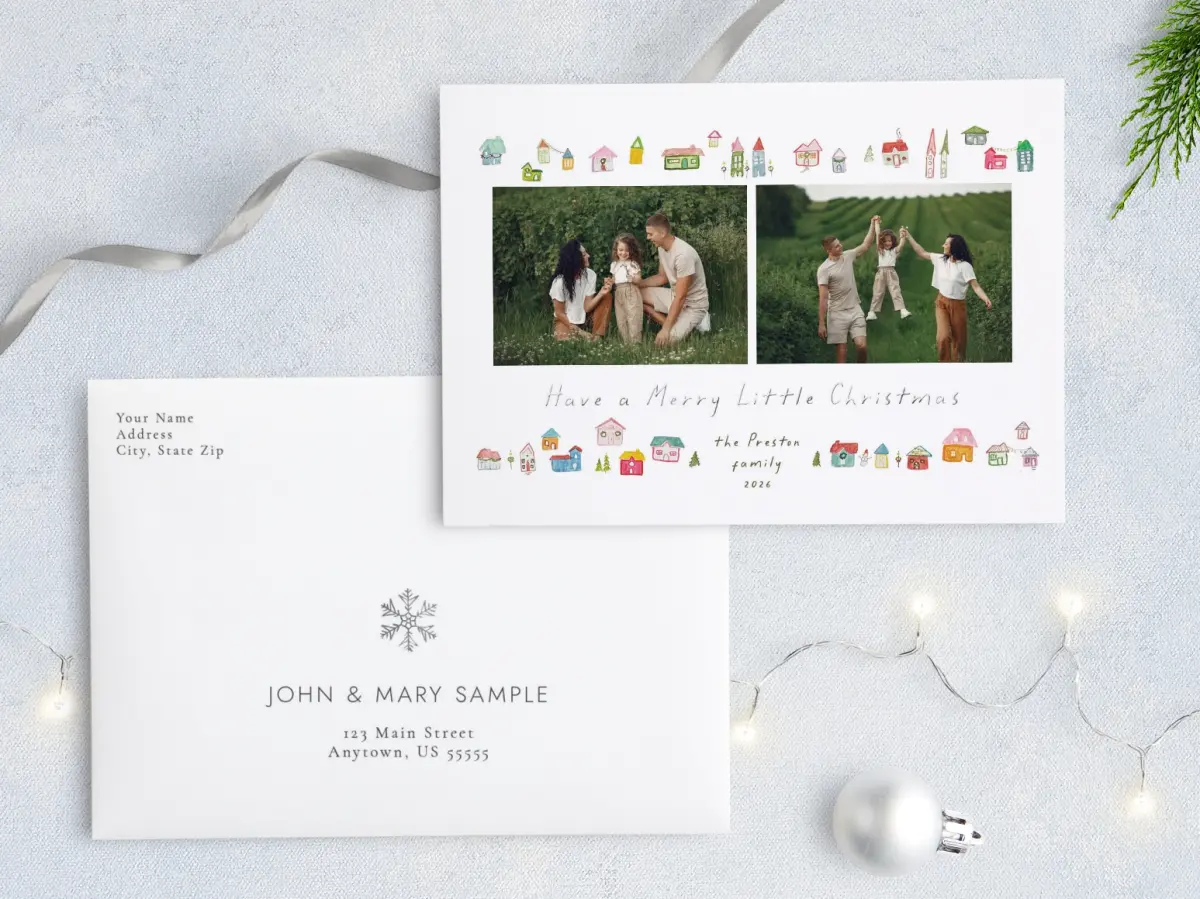 Front with Envelope Design