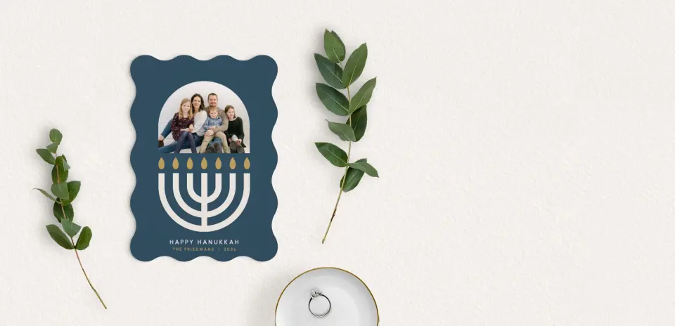 Save the Date Card with Optional Guest Addressing Service