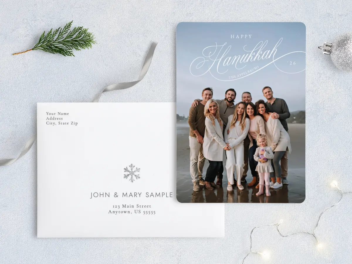 Front with Envelope Design