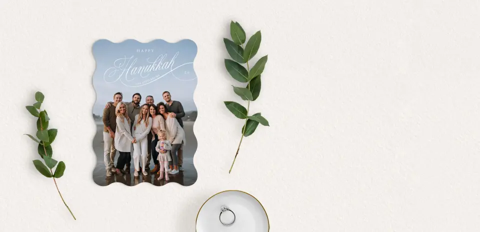 Save the Date Card with Optional Guest Addressing Service