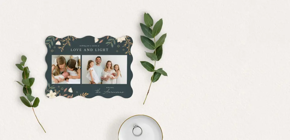 Save the Date Card with Optional Guest Addressing Service