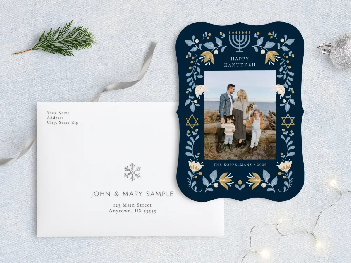 Front with Envelope Design