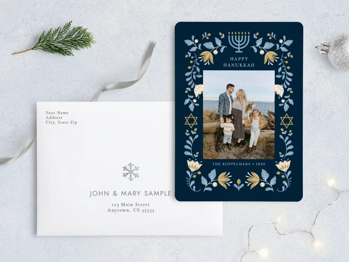 Front with Envelope Design