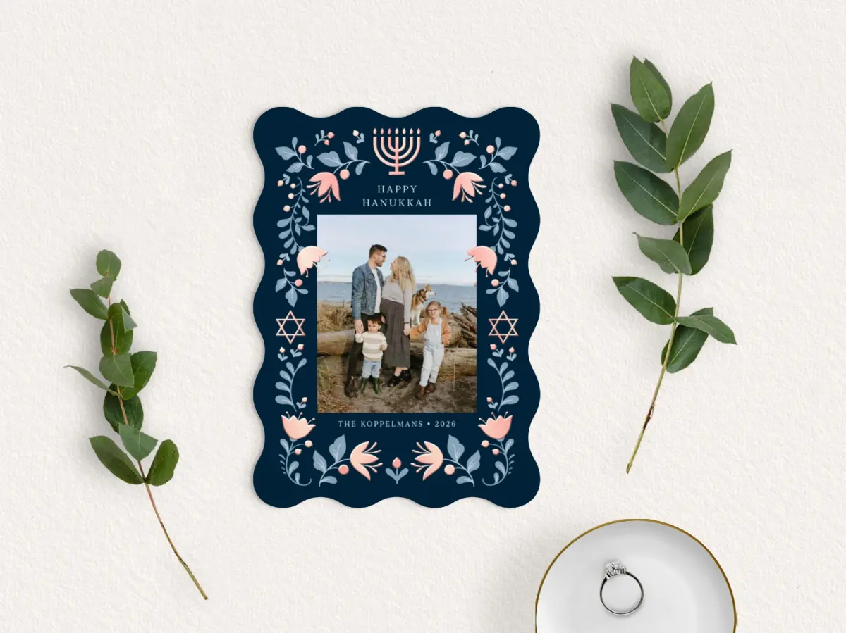 Save the Date Card with Optional Guest Addressing Service
