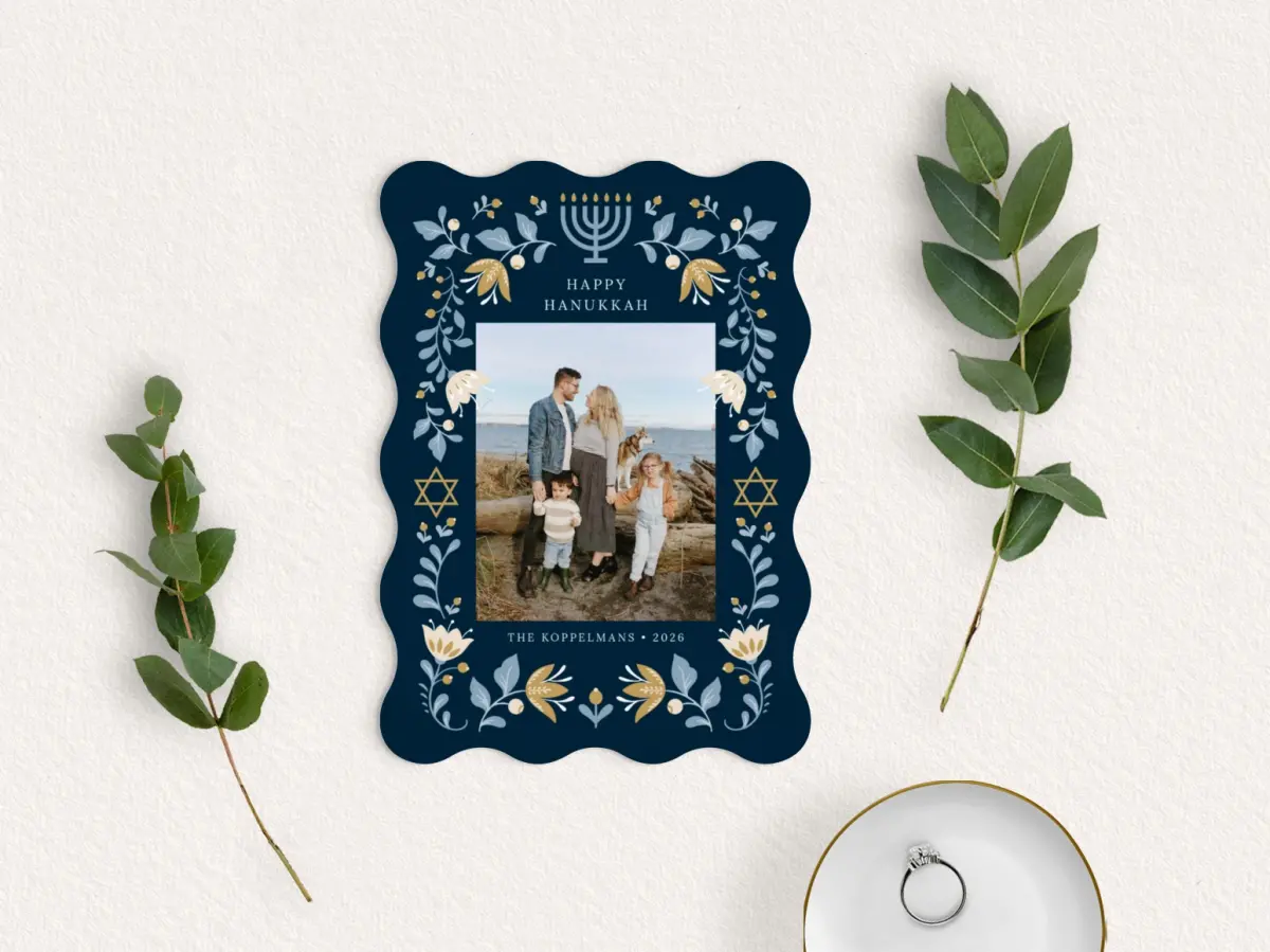 Save the Date Card with Optional Guest Addressing Service