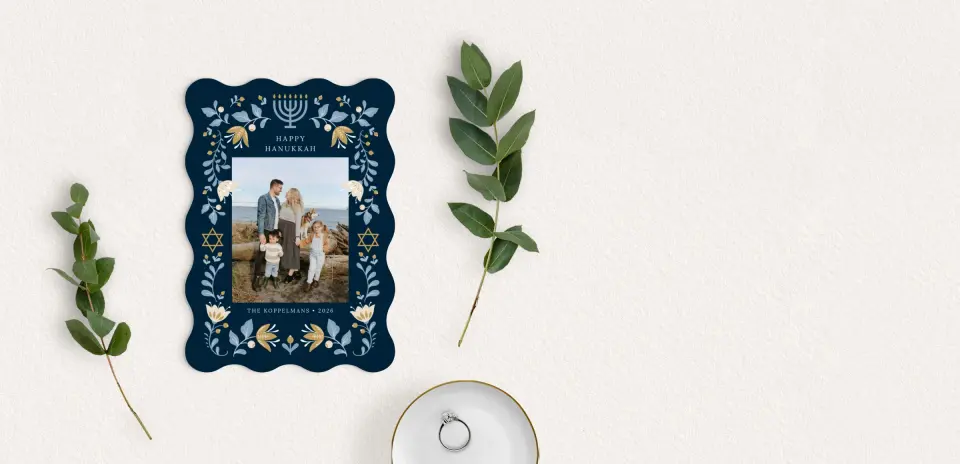 Save the Date Card with Optional Guest Addressing Service