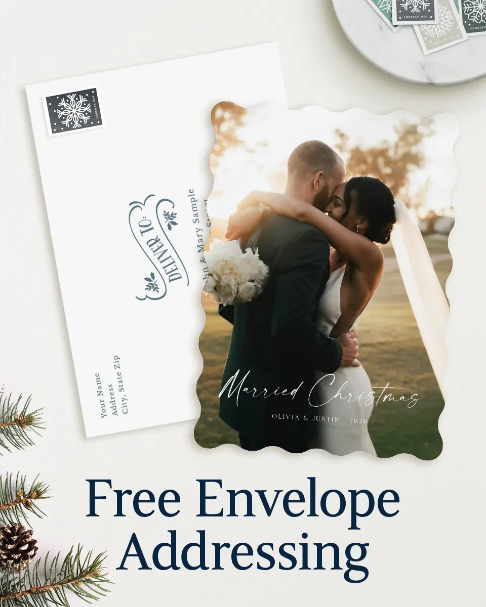 Wavy Christmas Cards