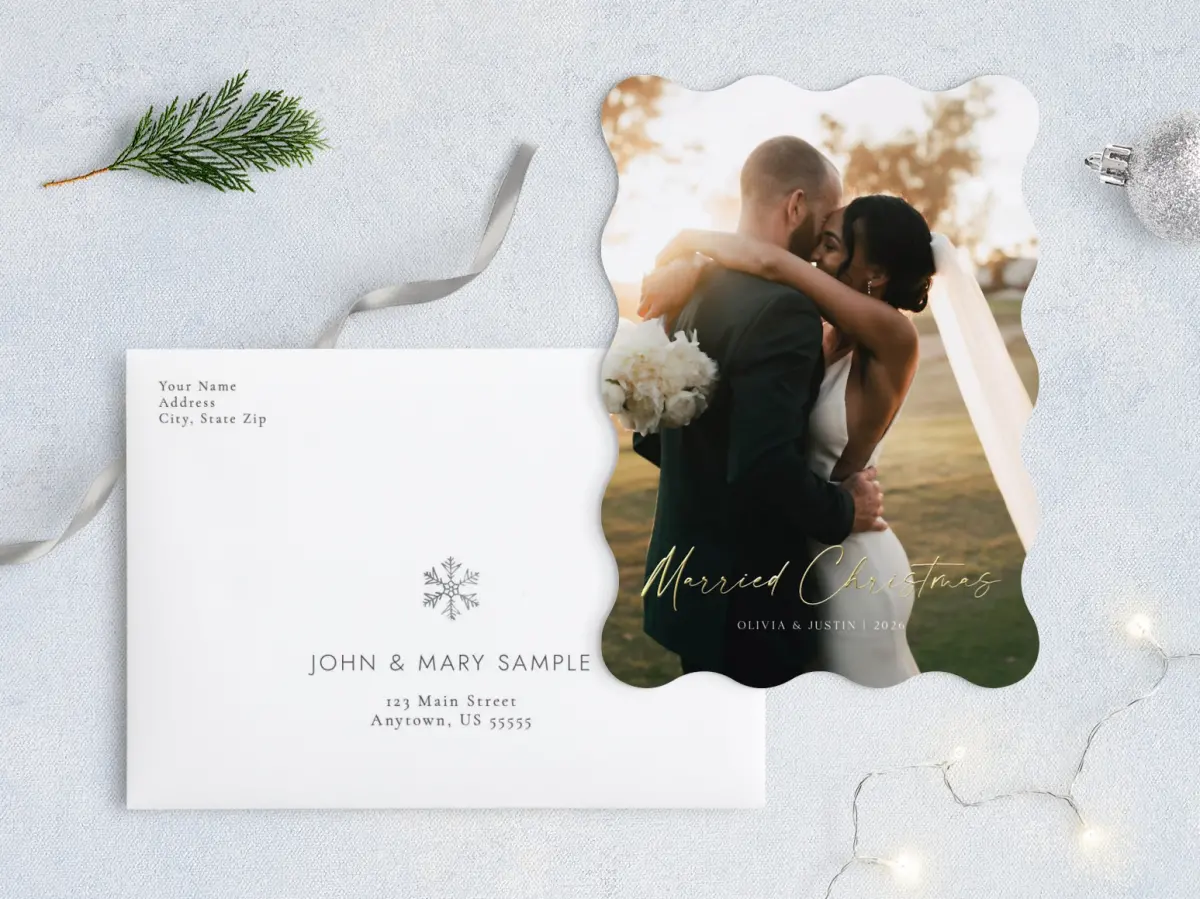 Front with Envelope Design
