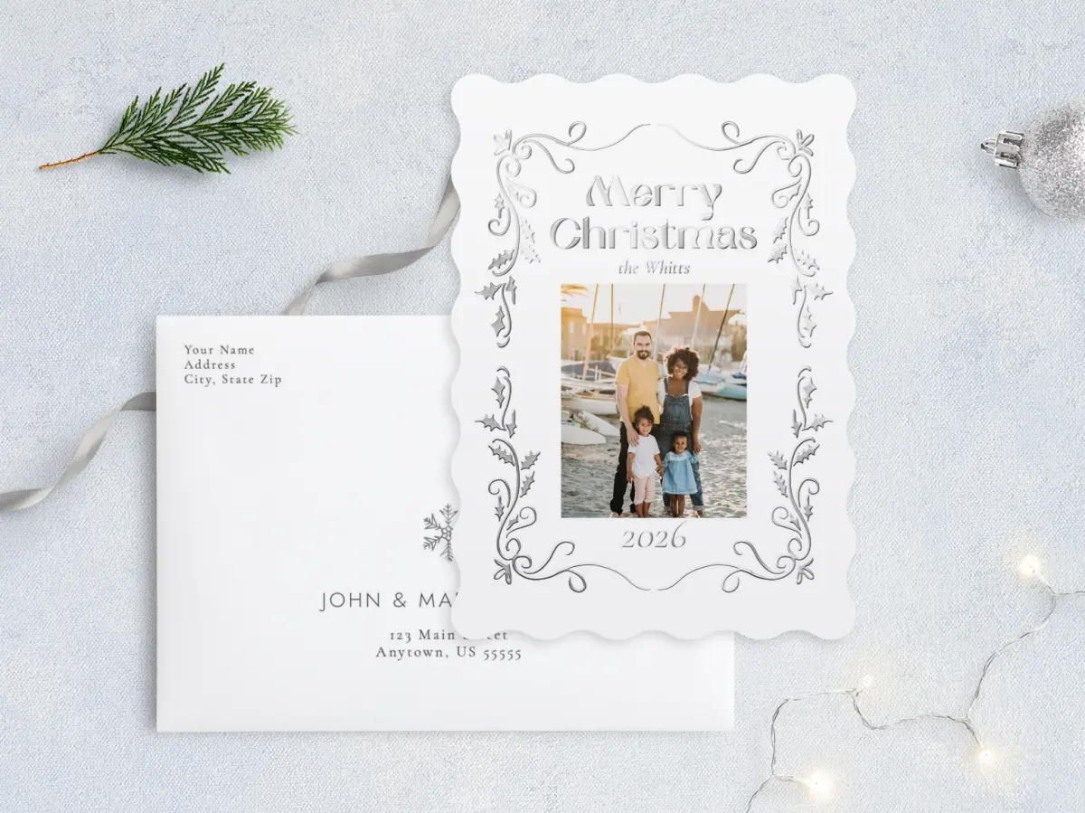 Front with Envelope Design