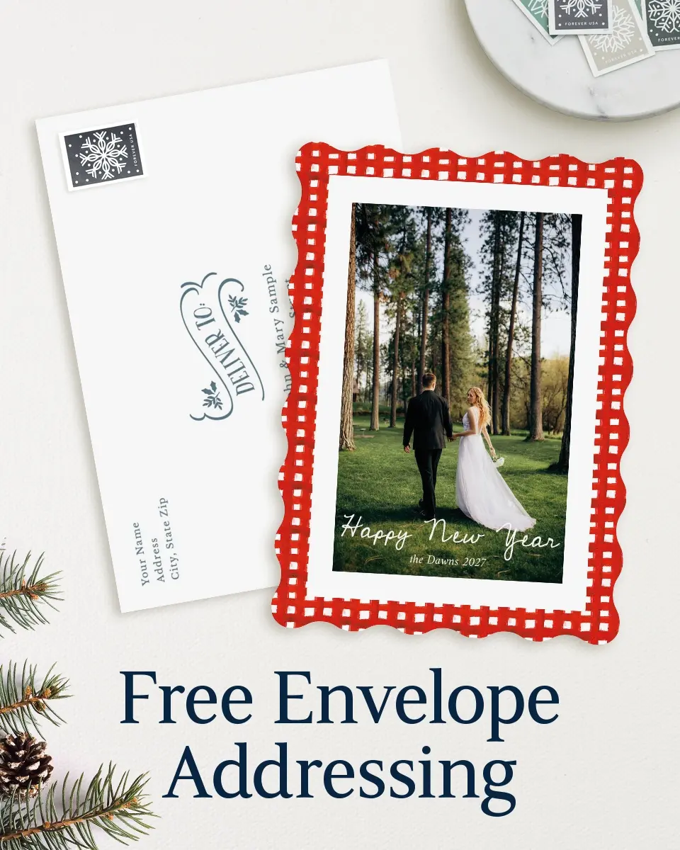 Wavy Christmas Cards