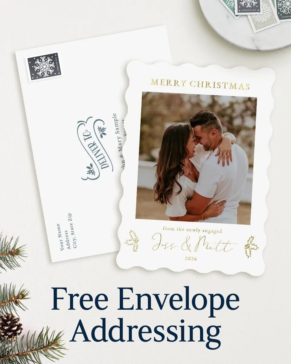 Wavy Christmas Cards