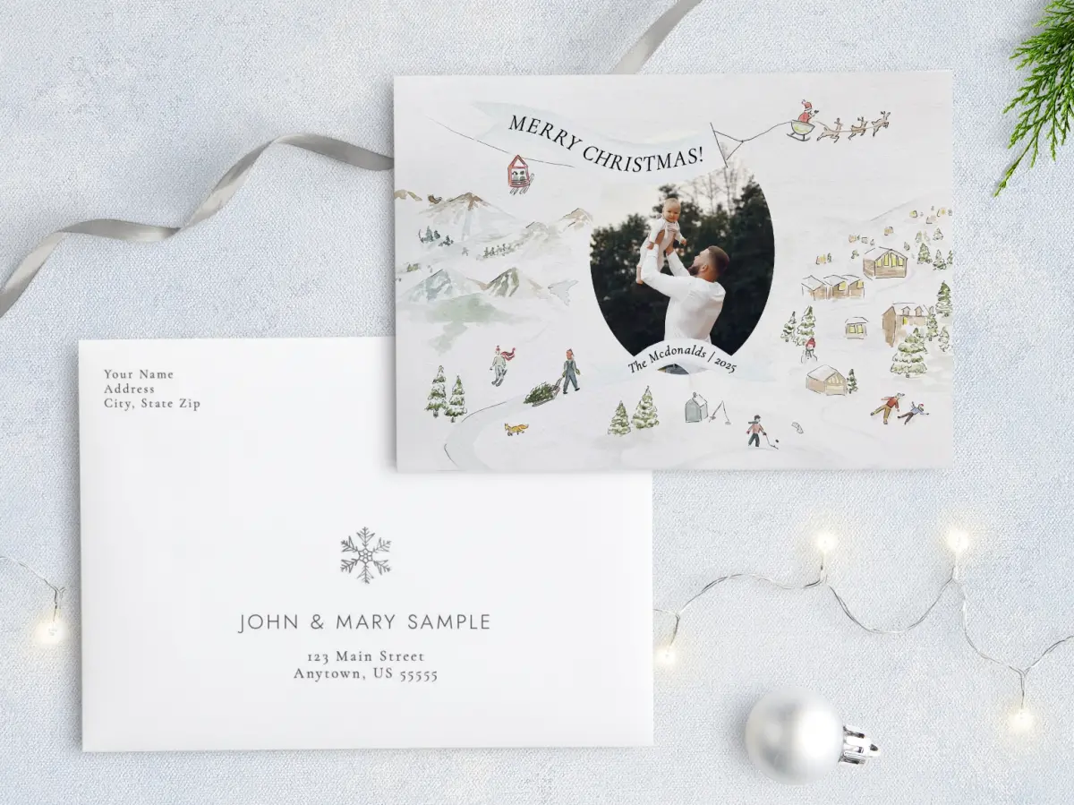 Front with Envelope Design