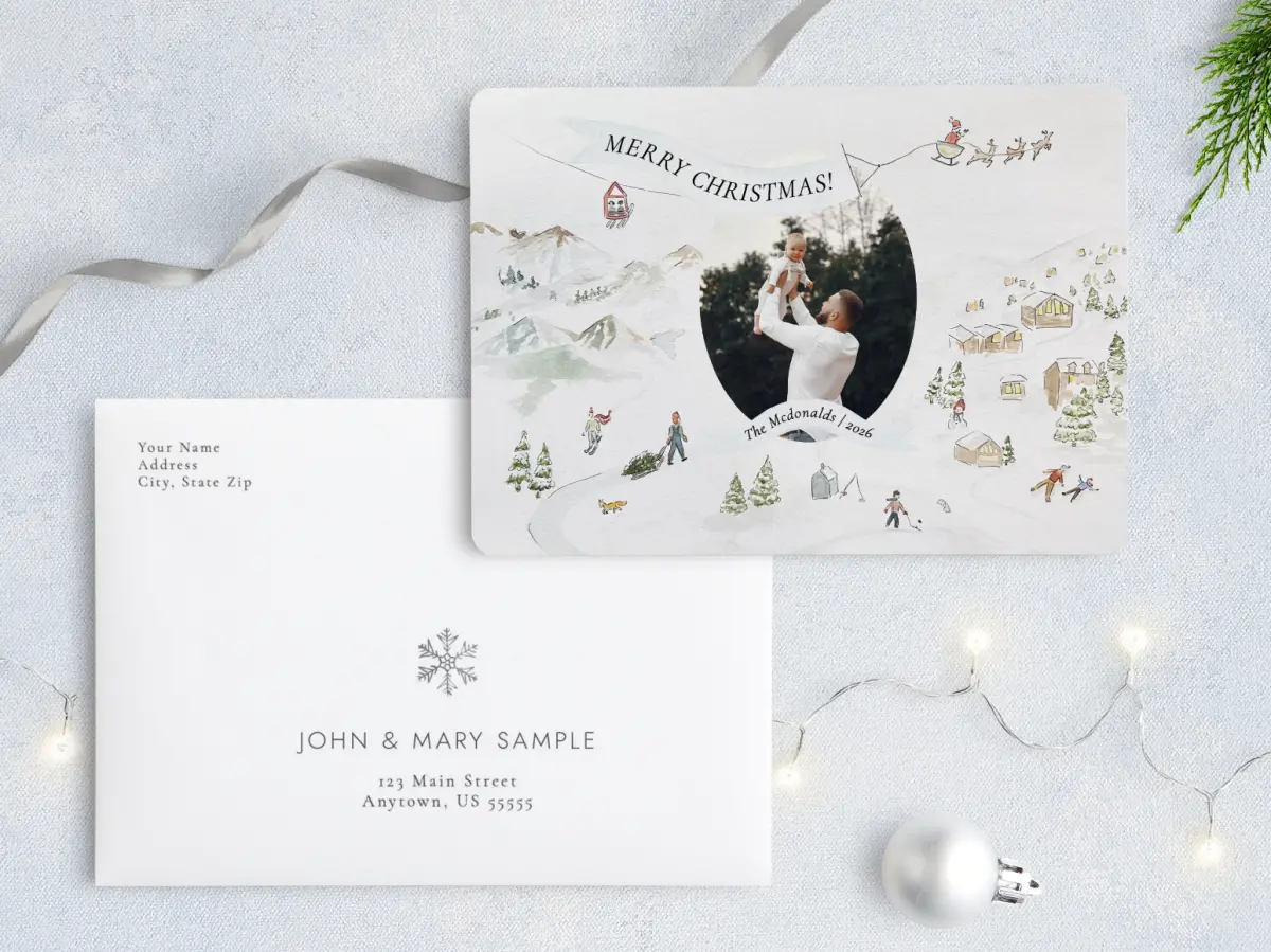 Front with Envelope Design