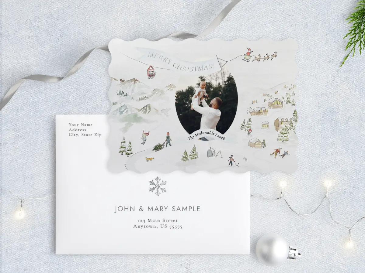 Front with Envelope Design