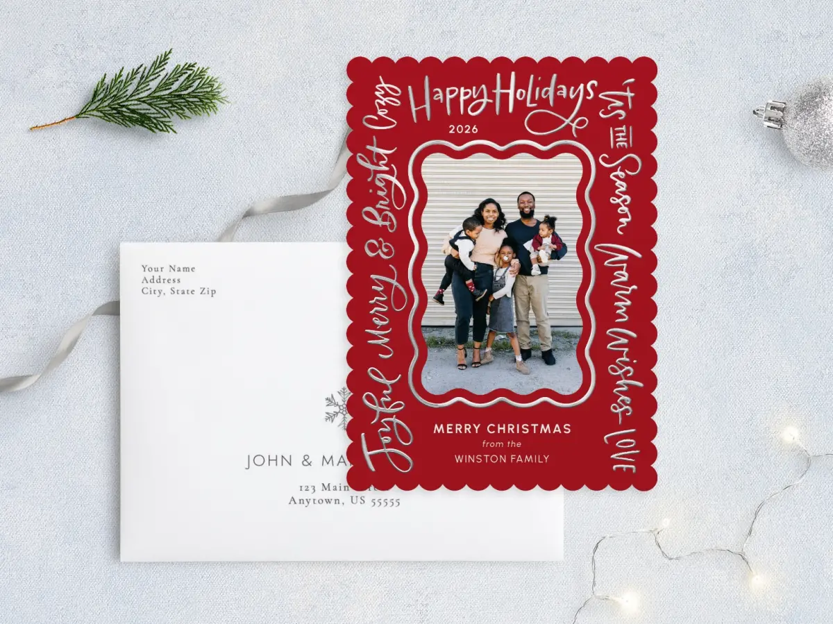 Front with Envelope Design
