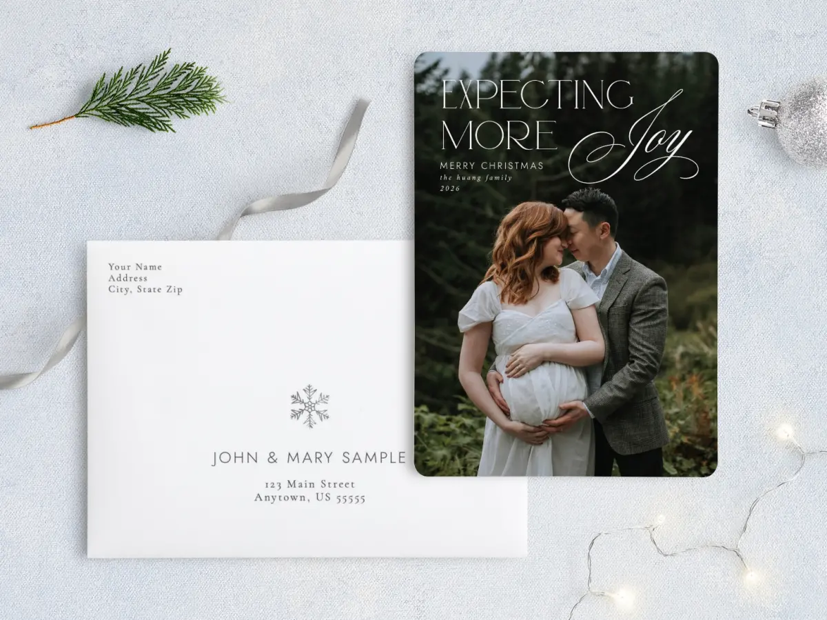 Front with Envelope Design