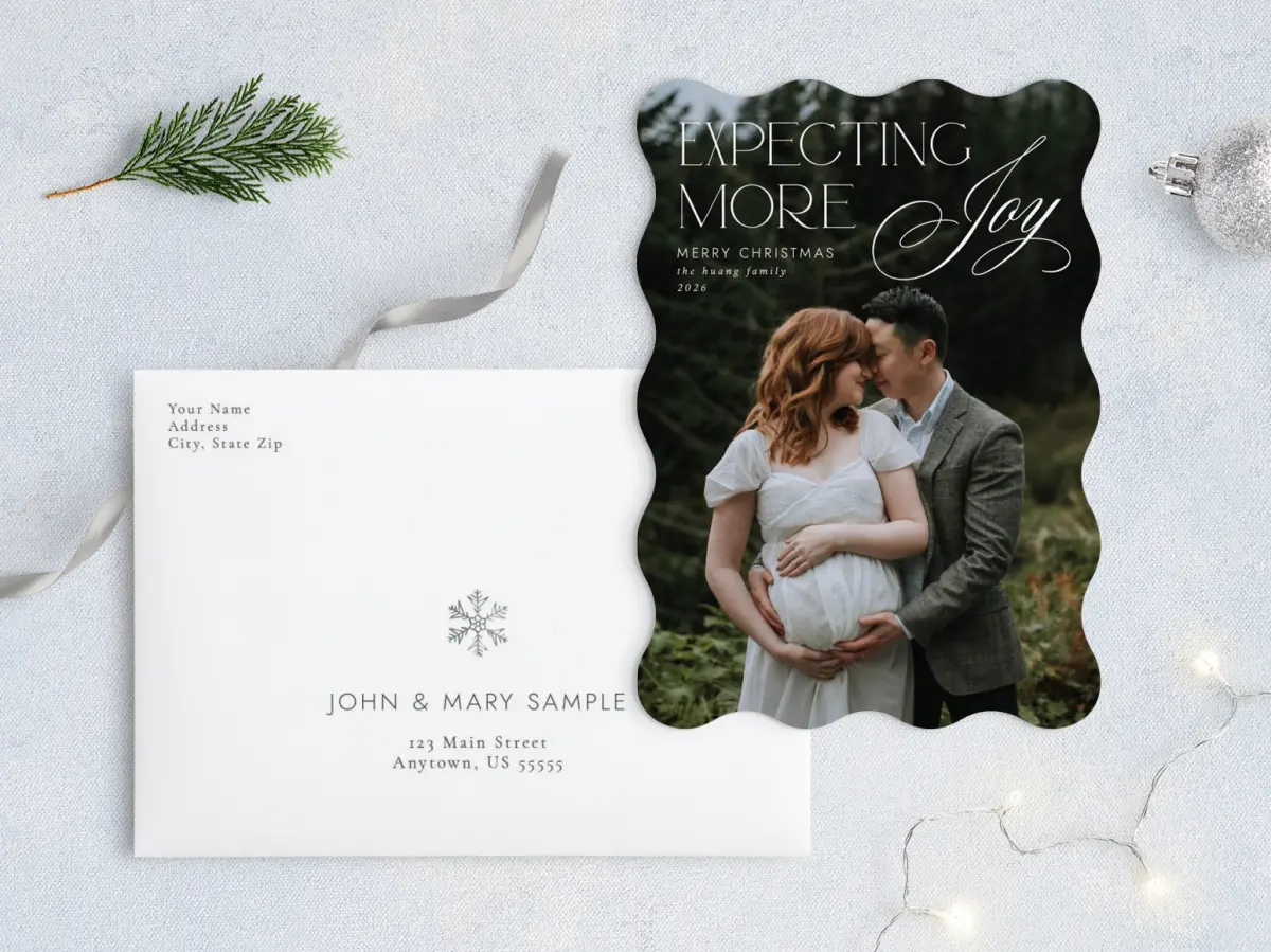 Front with Envelope Design