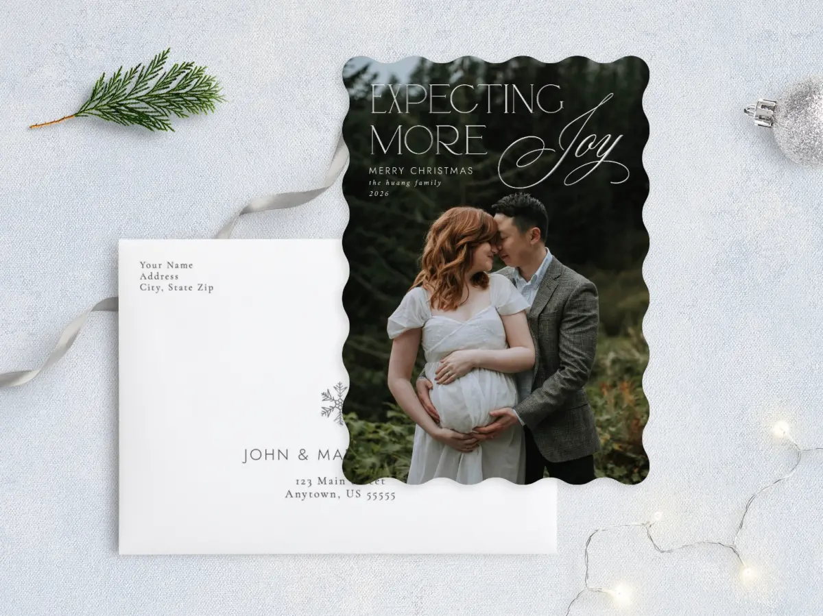 Front with Envelope Design