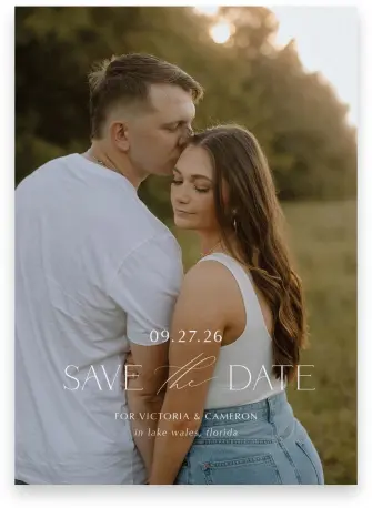 Wedding Save the Date Design