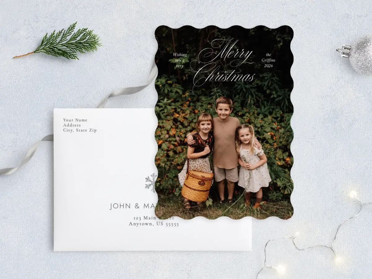 Front with Envelope Design