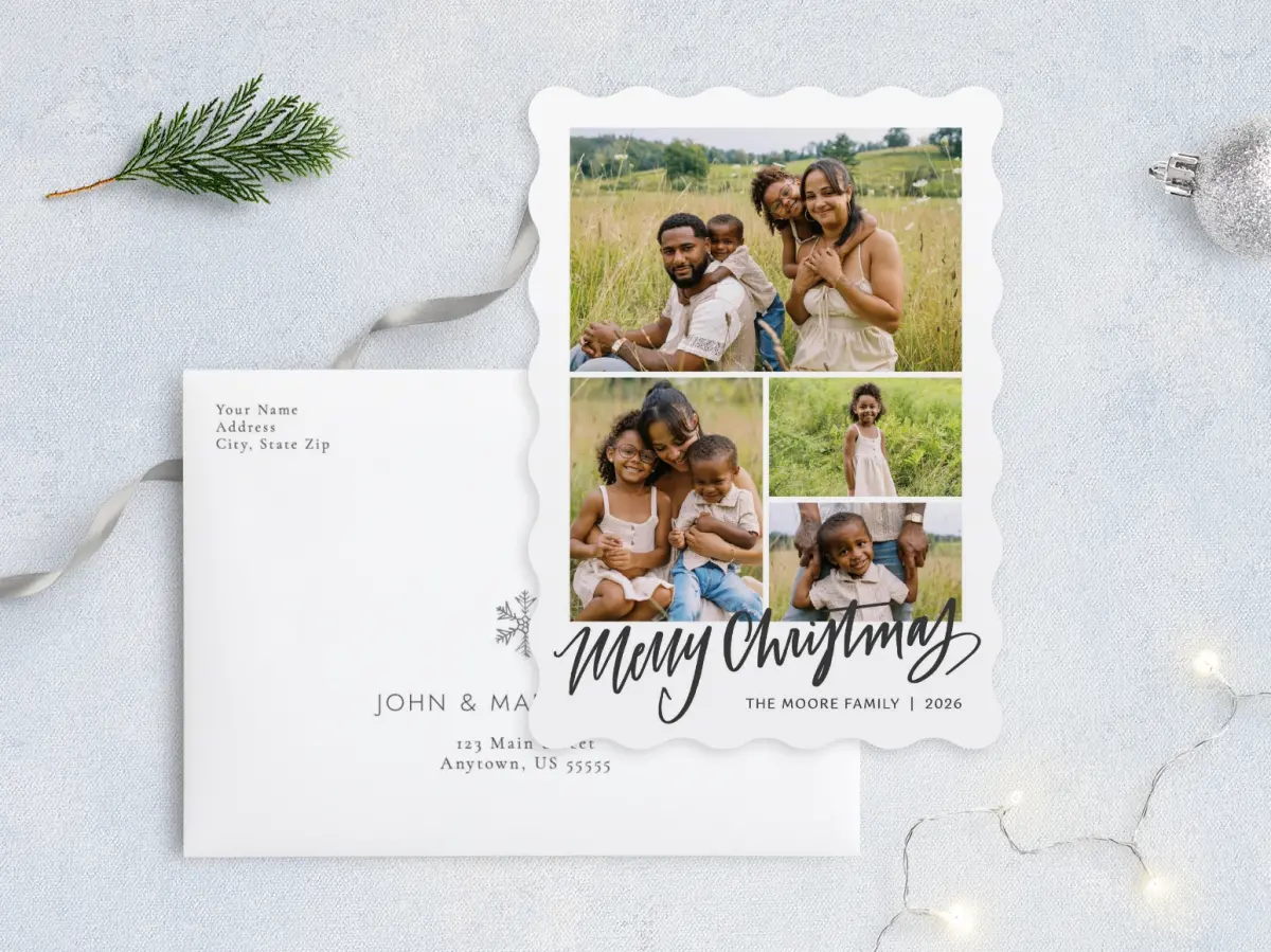 Front with Envelope Design