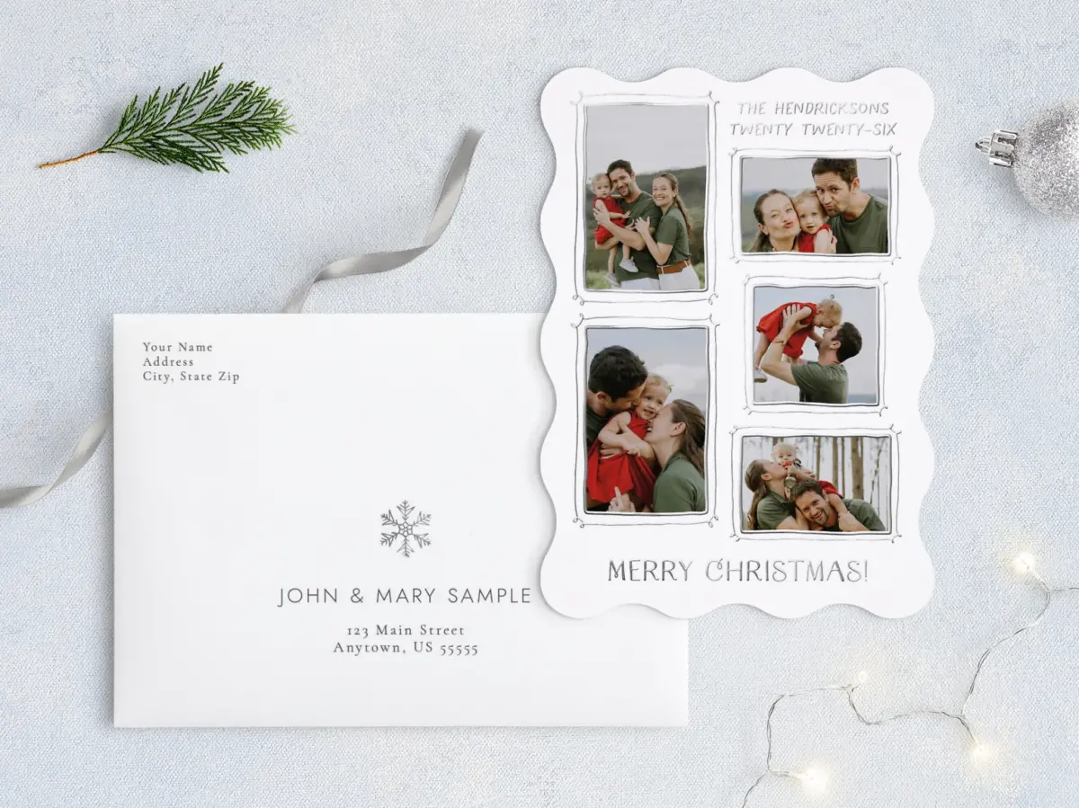 Front with Envelope Design