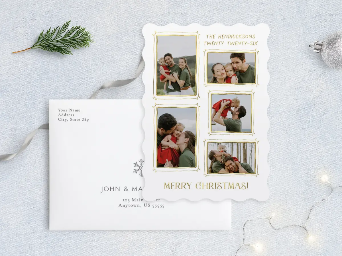 Front with Envelope Design
