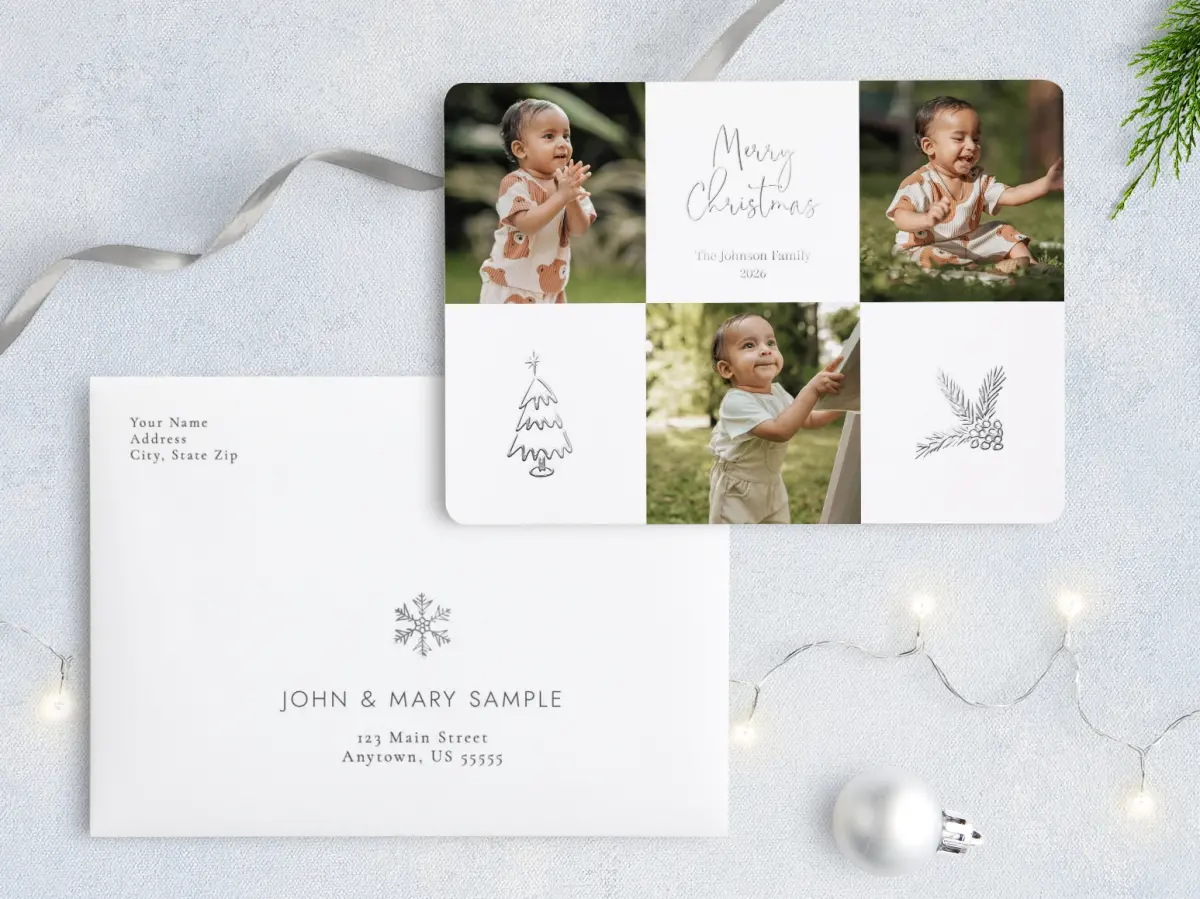 Front with Envelope Design