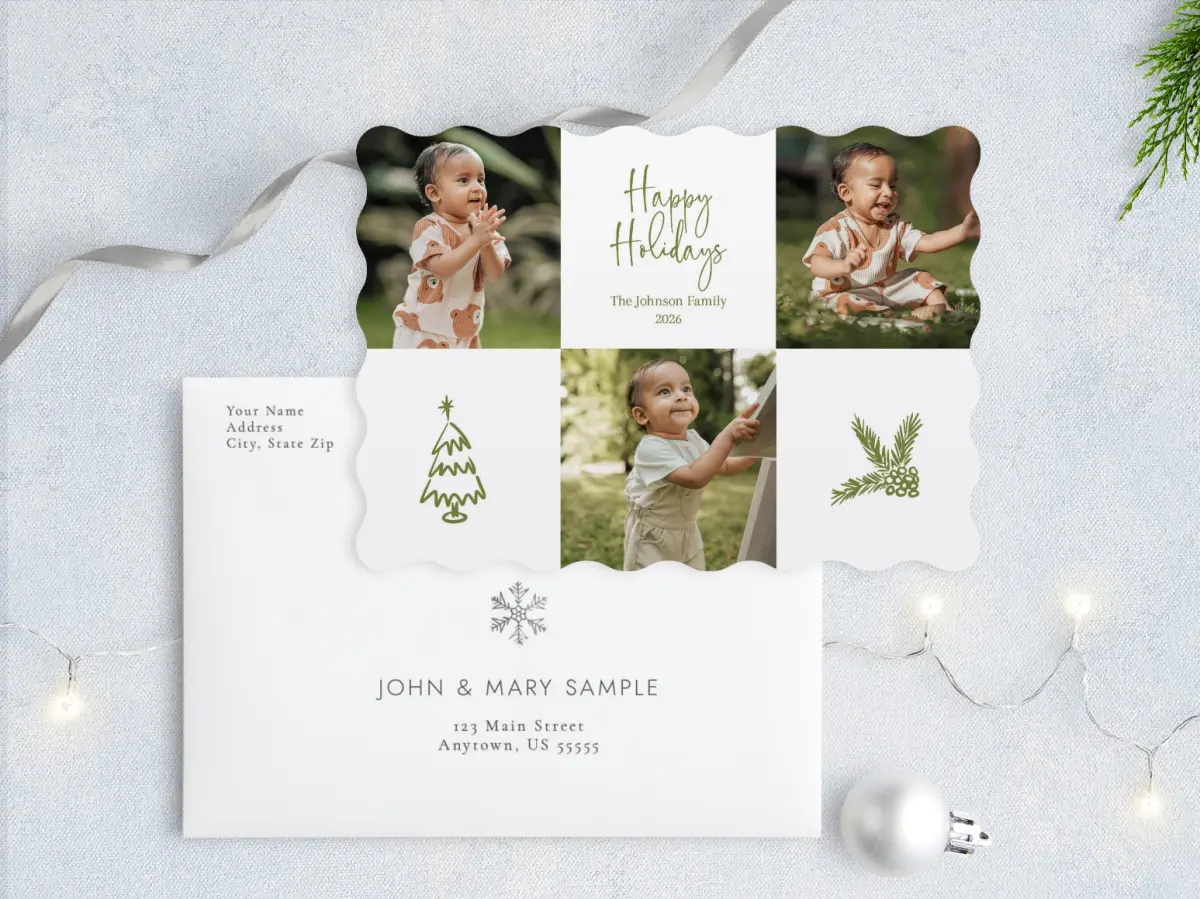 Front with Envelope Design
