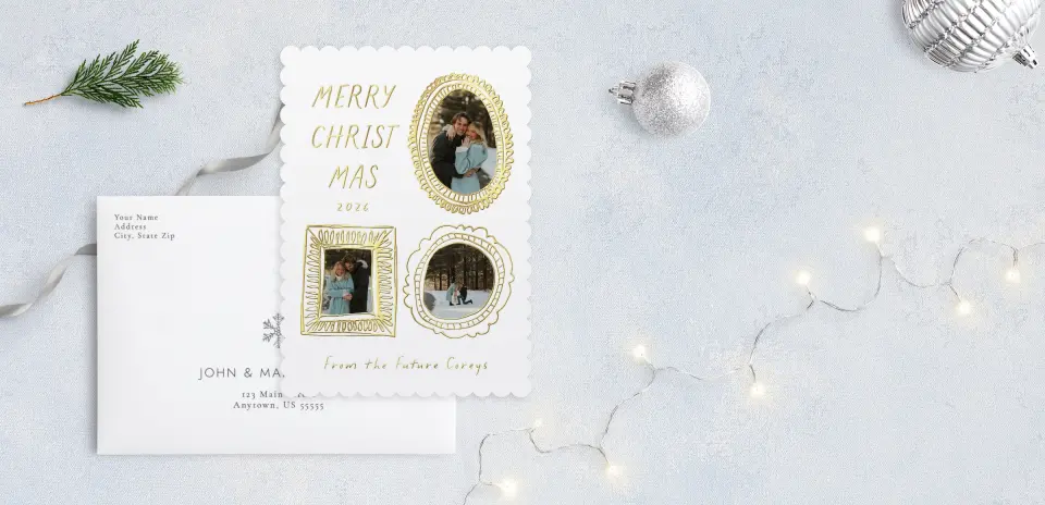 Front with Envelope Design