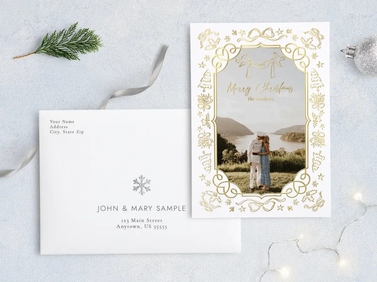 Front with Envelope Design